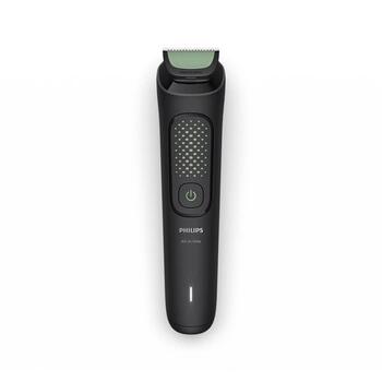 PHILIPS Multigroom series 3000 trimmeris (9-in-1), melns ar zaļu (MG3945/15)