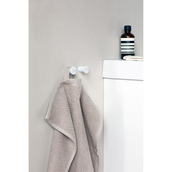BRABANTIA MindSet dvieļu pakaramie, 2 gab., Mineral Fresh White (303425)