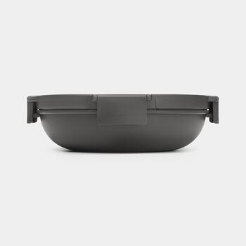 BRABANTIA Make & Take pusdienu bļoda, 1L, dark grey (206009)