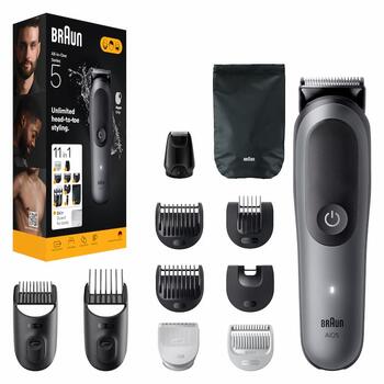 BRAUN All-in-One Series 5 AIO5560 – 11-in-1 kopšanas/trimmera komplekts (AIO5560)