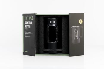 QUIN tējkanna, 1.5l, melna (KTL-303)