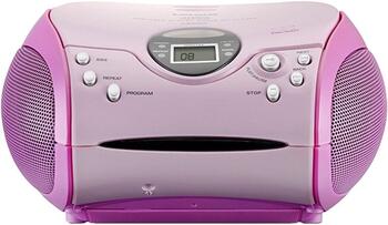 Lenco CD magnetola, rozā (SCD-24 Pink)