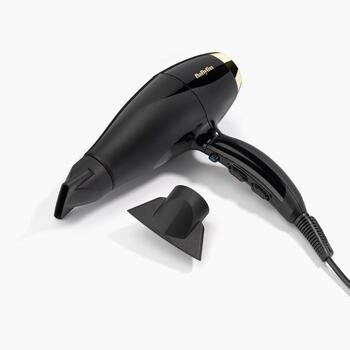 BaByliss Super Pro profesionāls matu fēns, 2300W, melns (6714E)