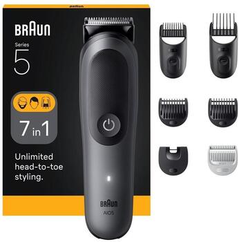 BRAUN Series 5 All-In-One 5520, 7-in-1 trimmeris / kopšanas komplekts (AIO5520)