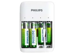 PHILIPS bateriju lādēšanas ierīce (SCB4013NB/00)