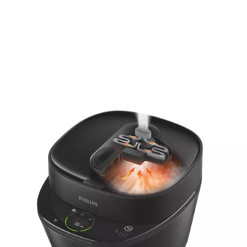 PHILIPS Katls ar paaugstinātu spiedienu, 1000W, melns (HD2151/40)