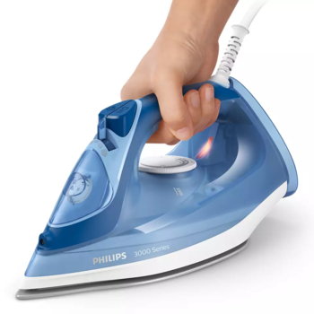 PHILIPS 3000 sērijas Tvaika gludeklis, 2400W, zils (DST3031/20)