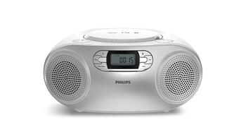 PHILIPS CD Soundmachine magnetola, balta (TAZ2000S/10)