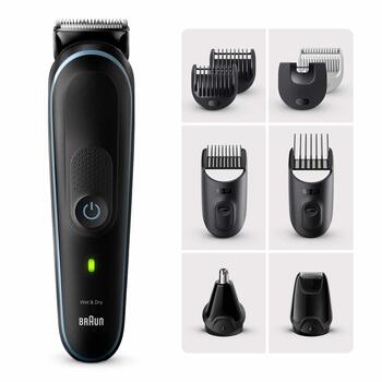 BRAUN Series 5 wet&dry 9-in-1 daudzfunkcionāls trimmeris (MGK 5411)