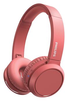 PHILIPS austiņas On-Ear ar Bluetooth, sarkanas (TAH4205RD/00)