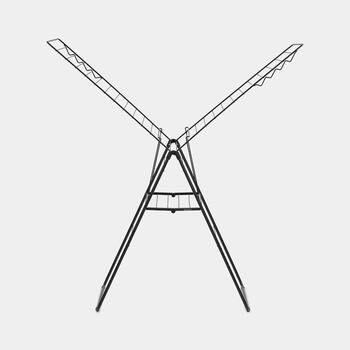 BRABANTIA HangOn veļas žāvētājs, 25m, Matt Black (403460)