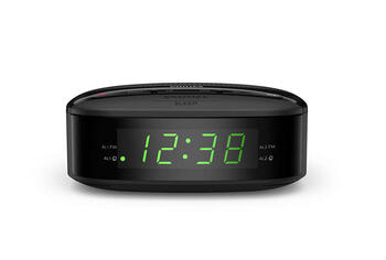 PHILIPS radio pulkstenis, melns (TAR3205/12)