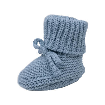 Lodger Slipper Knit čībiņas, Blue Fogg, 0-6m (SLK 110_0-6)