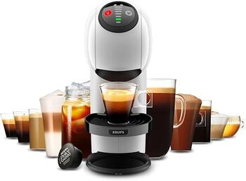 KRUPS kapsulu kafijas automāts ar Nescafe®Dolce Gusto® Genio S, balts (KP243110)