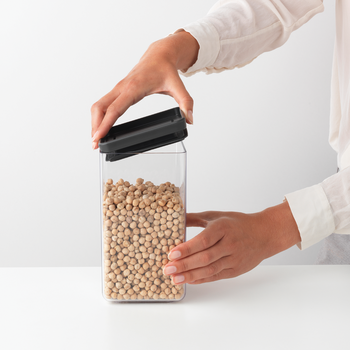 BRABANTIA kārba kantaina 1,6L, dark grey (122385)