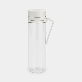 BRABANTIA Make & Take ūdens pudele ar sietiņu, light grey (202421)