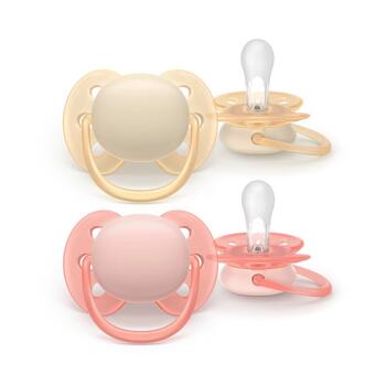 Philips Avent māneklītis Ultra soft Neutral, 0-6M (2 gab) (SCF091/38)