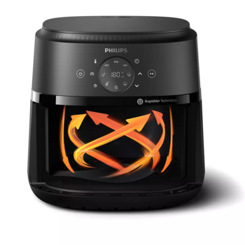 Philips karstā gaisa katls, 1700W, 6.2L, melns (NA231/00)