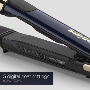 BaByliss Black Onyx matu taisnotājs (ST484E)