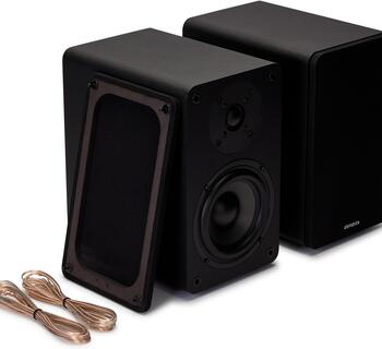 AIWA Hi-Fi 2.0 kanālu skaļruņi 2x70W RMS, melni (SP-A100)