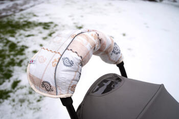 Lodger Warmer Tribe Polyester ratu cimdi, Birch (WMP 599)