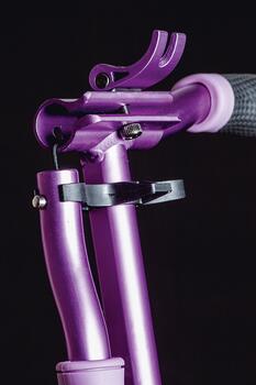 Six Degrees Scooter skrejritenis 205 mm, lillā (AU 510)