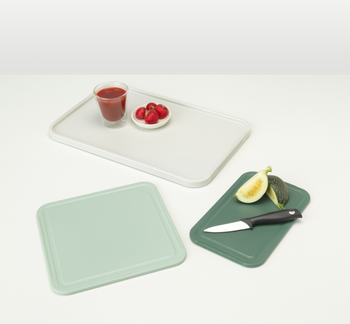 BRABANTIA virtuves dēlīšu komplekts 3 gb, TASTY+ - Mixed (123160)