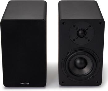 AIWA Hi-Fi 2.0 kanālu skaļruņi 2x70W RMS, melni (SP-A100)