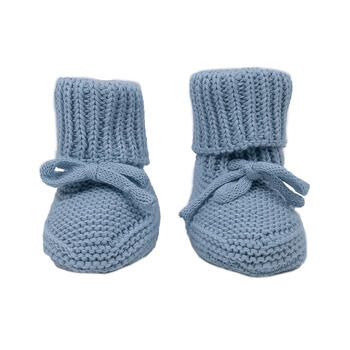 Lodger Slipper Knit čībiņas, Blue Fogg, 0-6m (SLK 110_0-6)