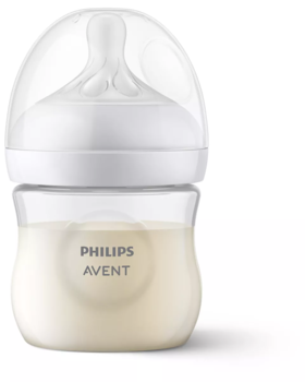 Philips Avent Natural Response barošanas pudelīte 125 ml, jaundzimušā knupītis, 0m+ (SCY900/01)