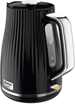 TEFAL tējkanna Loft, 1.7l, 2400W, melna (KO2508)