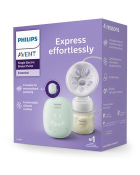 Philips Avent elektriskais krūts piena sūknis ar pudelīti (SCF323/11)