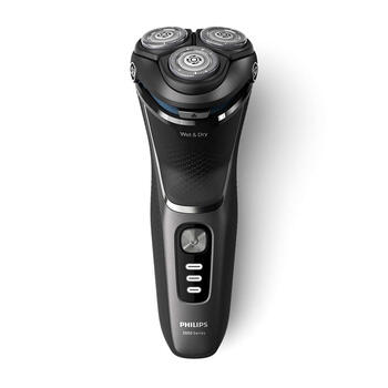 Philips Shaver Series 3000, Wet& Dry skuveklis (lādējams), melns (S3343/13)