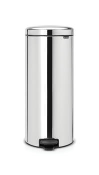 RABANTIA atkritumu tvertne ar pedāli NewIcon, 30 l, Brilliant Steel (114762)