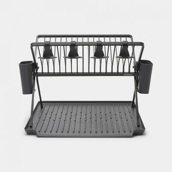 BRABANTIA saliekams trauku žāvētājs, liels, Dark Grey (139482)