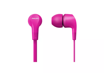 PHILIPS In-Ear austiņas, rozā (TAE1105PK/00)