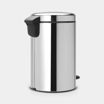 BRABANTIA atkritumu tvertne ar pedāli NewIcon, 12 l, Brilliant Steel (113581)