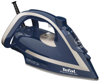 TEFAL Smart Protect Plus gludeklis, 2800W, zils/sudraba (FV6872E0)