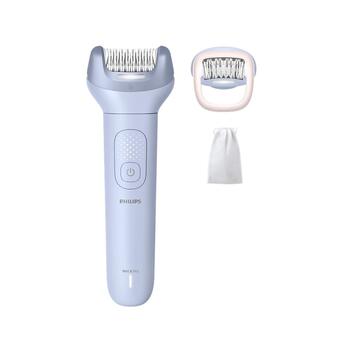 PHILIPS 8000 sērijas epilators mitrai un sausai epilēšanai (3 piederumi), zils (BRE708/00)