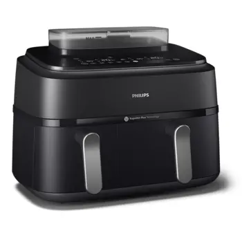 PHILIPS 5000. sērijas karstā gaisa katls ar diviem groziem, 2300W, 9L (NA551/00)