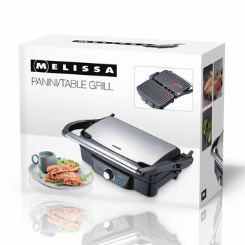 Melissa grils panini, 1600W, melns (16240108)