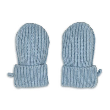 Lodger Mittens Merino vilnas bērnu cimdiņi, Blue Fogg, 0-12m (MTM 110_0-12)