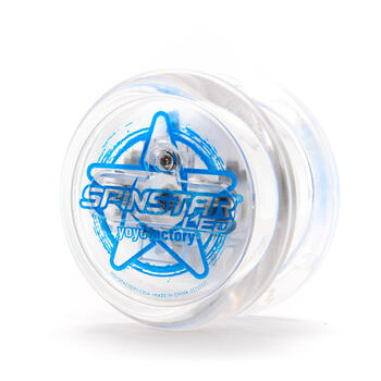 YoYoFactory YO-YO SPINSTRAR iesācējiem/ar iemaņām, tumsā spīd, zils (YO 651)