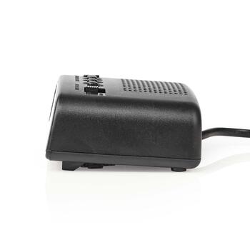Nedis digitālais radio modinātājs, melns (CLDK008BK)