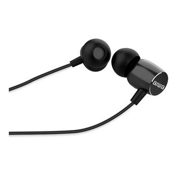 AIWA In-Ear austiņas, melnas (ESTM-30BK)