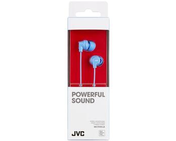 JVC austiņas, zilas (HA-FX10-LA-E)