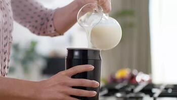 PHILIPS piena putotājs Milk Twister, melns (CA6500/63)