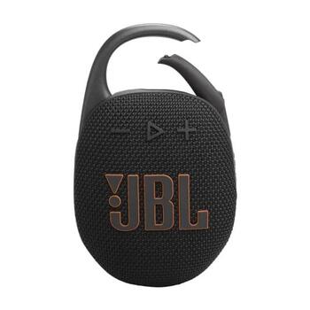 JBL ūdensizturīga portatīvā skanda ar karabīni, melns (JBLCLIP5BLK)