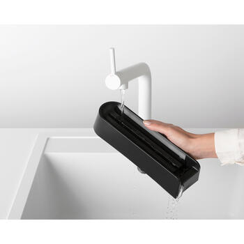 BRABANTIA Atvilktņu nažu bloks un naži Tasty+, Dark Grey (123023)