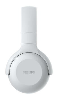 PHILIPS UpBeat bezvadu austiņas ar galvas stīpu un mikrofonu, baltas (TAUH202WT/00)